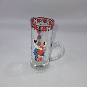 Ukrainian Dance Dauphin Festival Mini Vintage 4" Shot Glass Mug
